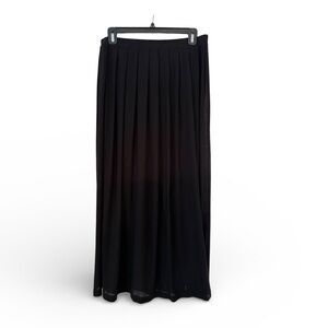 Eileen Fisher Silk Pleated Fully Lined Skirt Size XS
